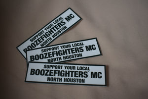 Support Your Local Boozefighters MC Sticker